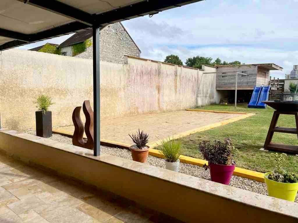 Villa Le Retro Champlay Exterior foto