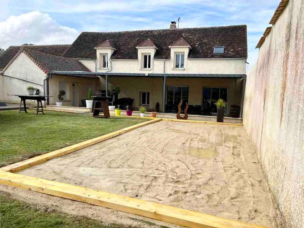 Villa Le Retro Champlay Exterior foto