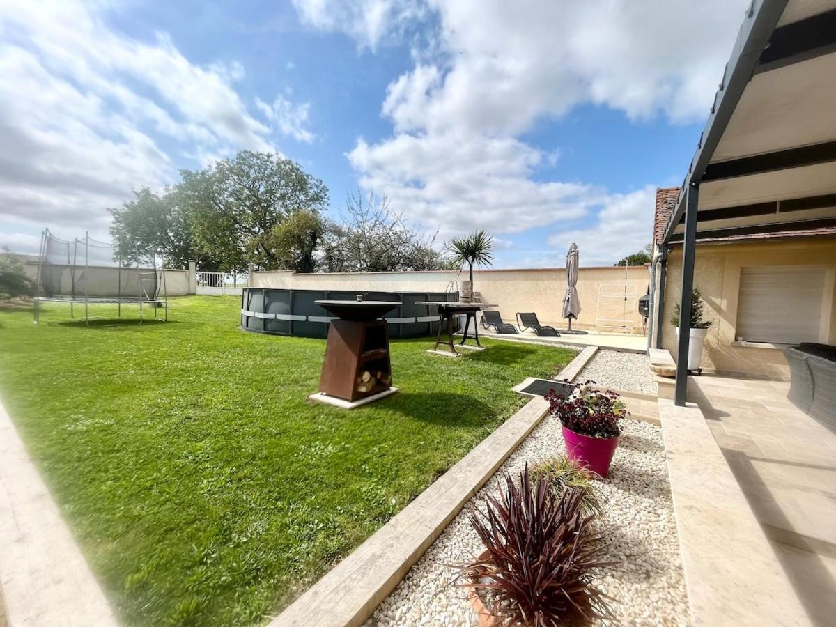 Villa Le Retro Champlay Exterior foto